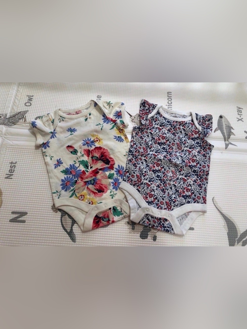 Gap baby girl onesies
